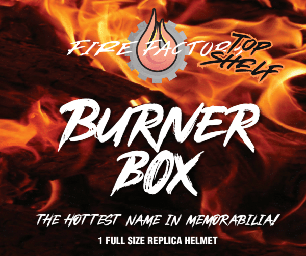 Top Shelf Burner Box - Replica Helmet