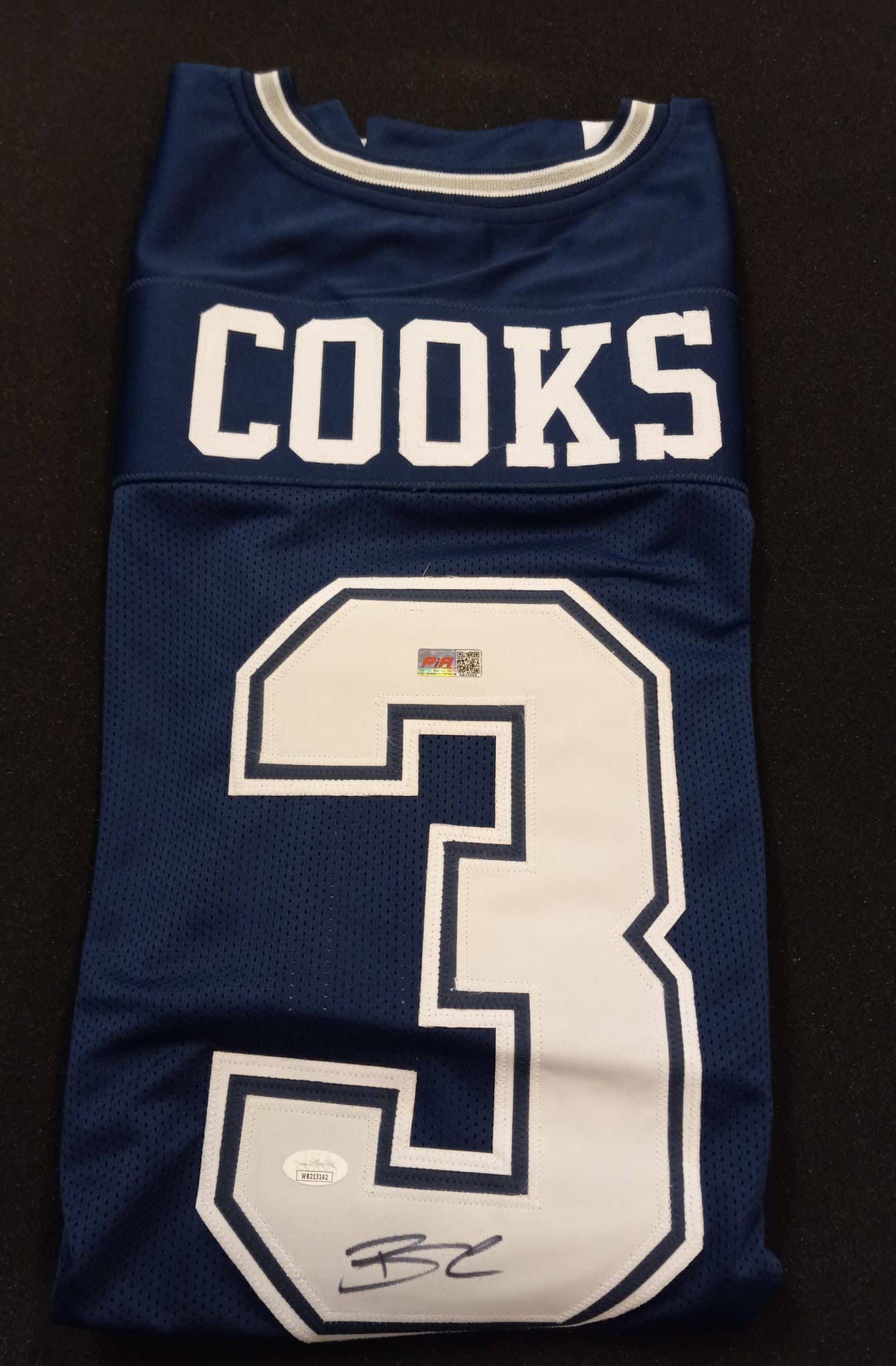 Brandin Cooks Custom Signed Jersey - Fire Factory